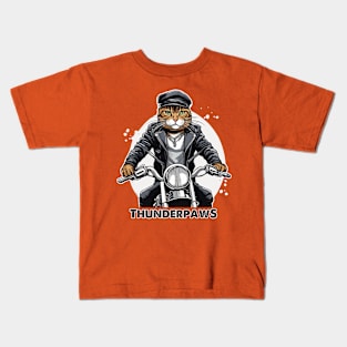 Thunderpaws Biker Cat Kids T-Shirt